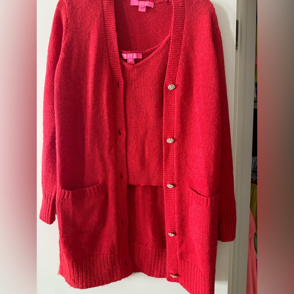 Size small Lilly Pulitzer sweater set nwt - Picture 1 of 4